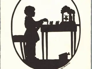 Hasselriis, Else - H. C. Andersen - Kartonkort 18x15 cm - Ubrugt
