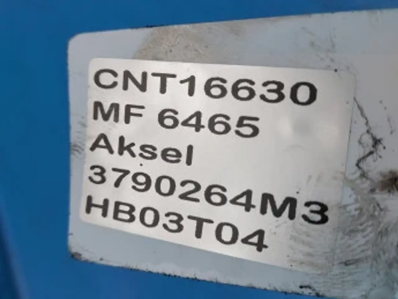 Billede 10 - Massey Ferguson 6465 Aksel 3790264M3