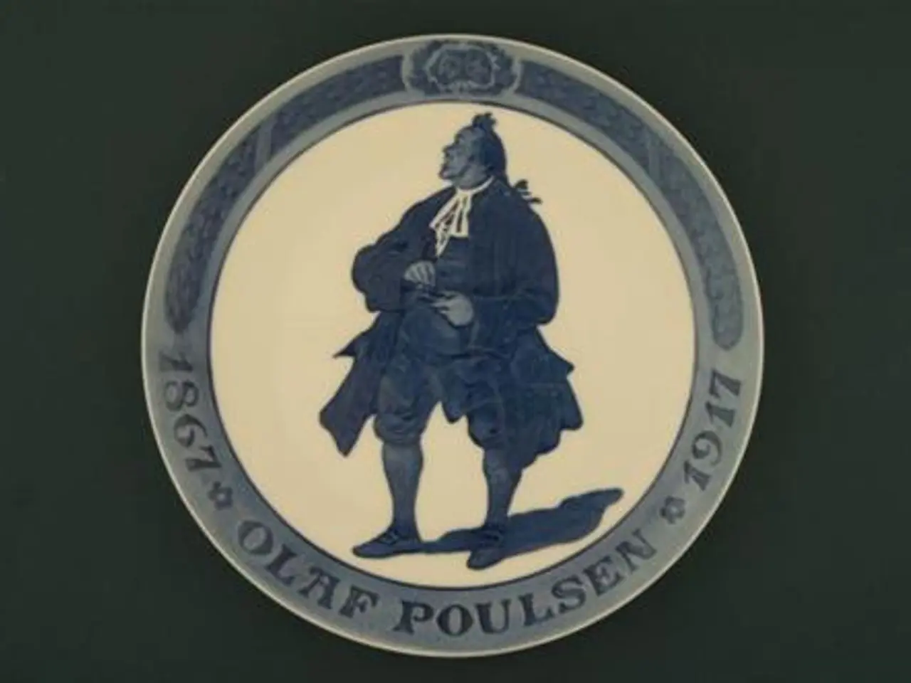 Billede 1 - Olaf Poulsen 1867 - 1917 - 23 cm. - RC.