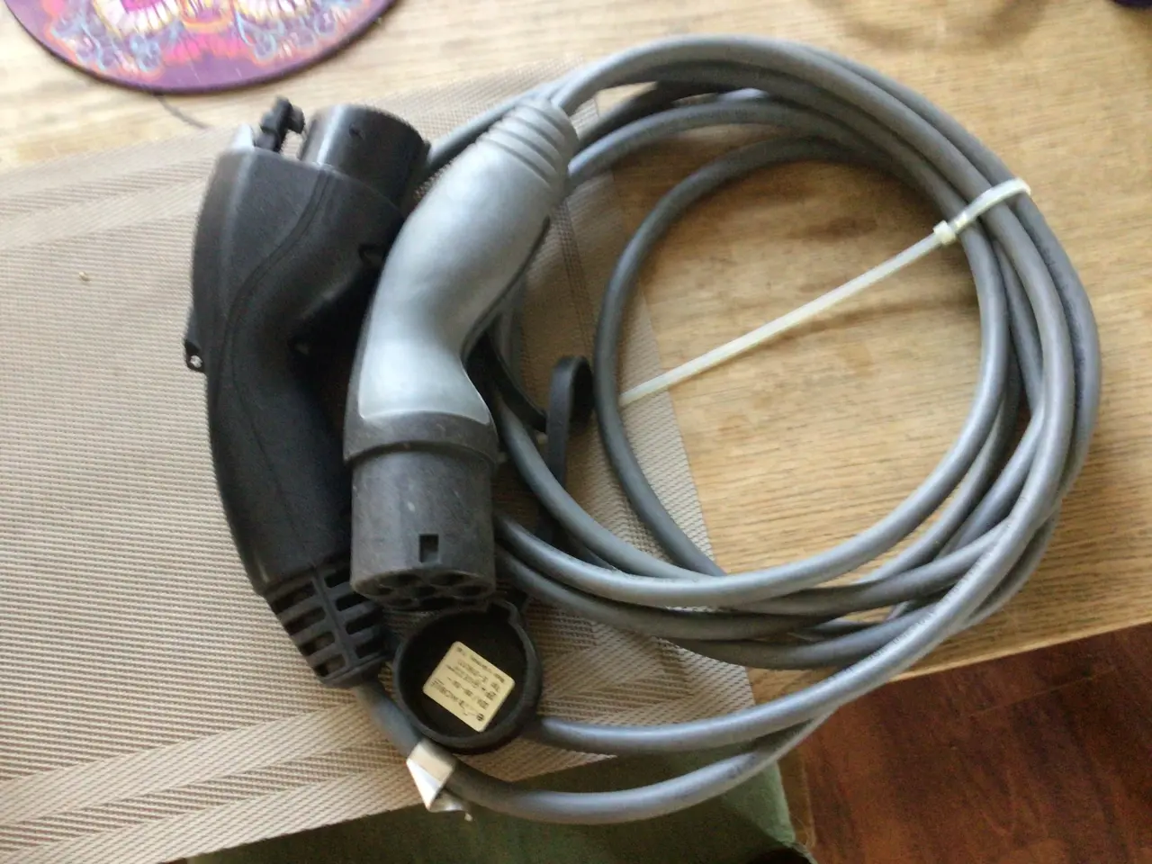 Billede 1 - Ladekabel til elbil passer til leaf/ion /imiev 