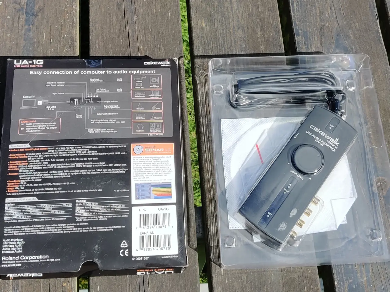 Billede 3 - Roland cakewalk ua-1g usb audio interface