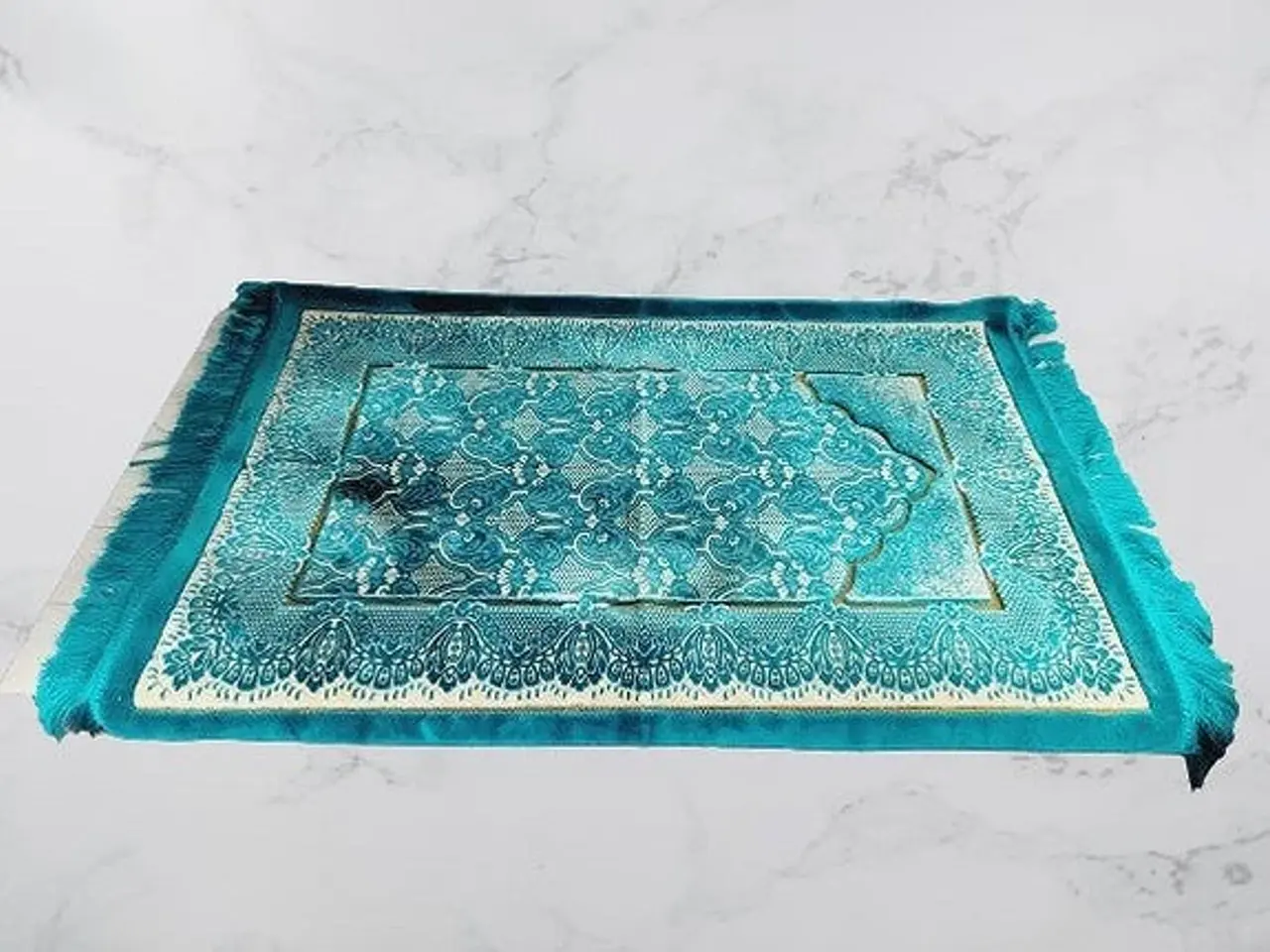 Billede 8 - ⭐️ - Smukt Bedetæppe fra Mærke AYDIN - 80x115 cm