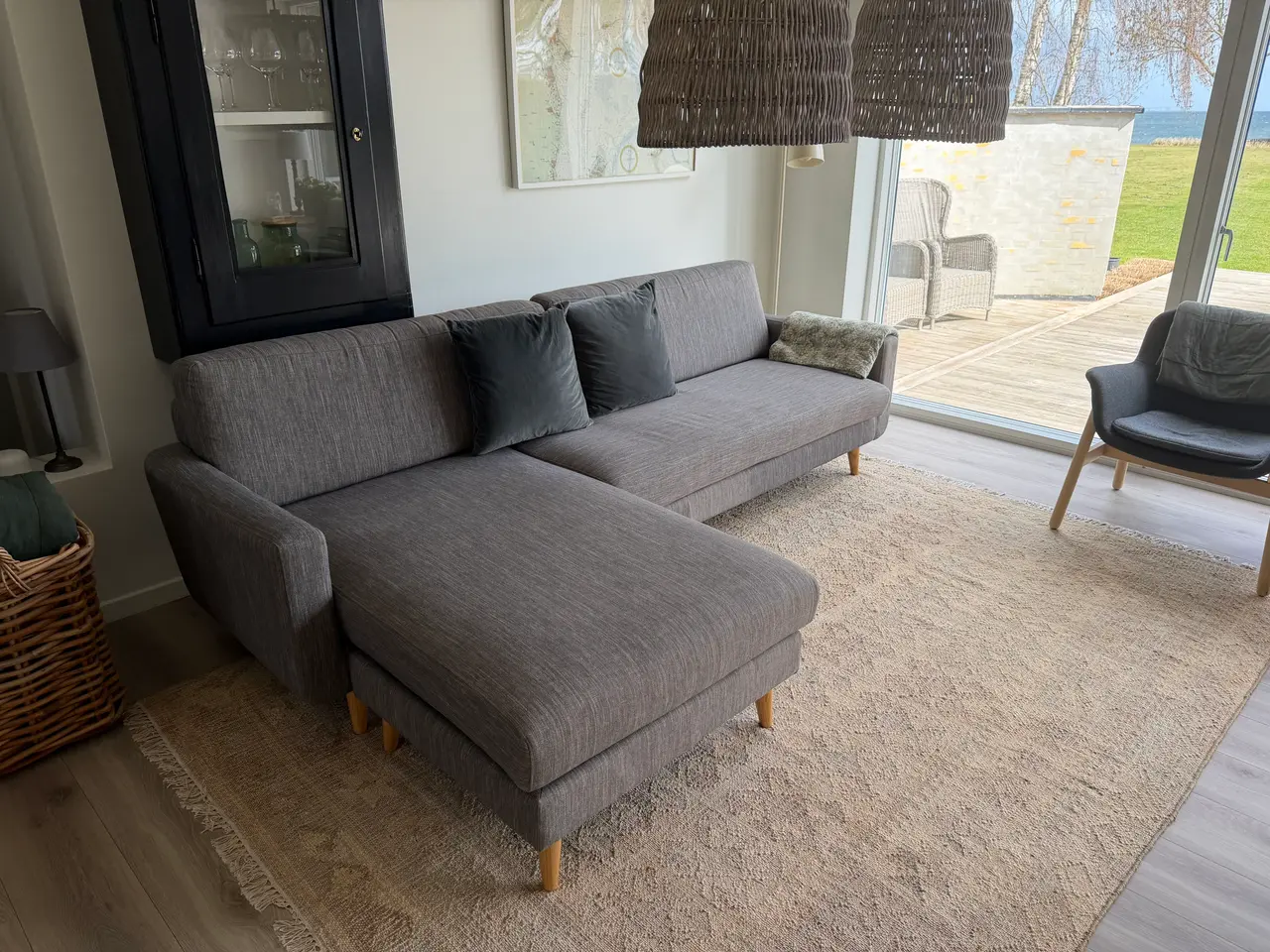 Billede 4 - Sofa med chaiselong