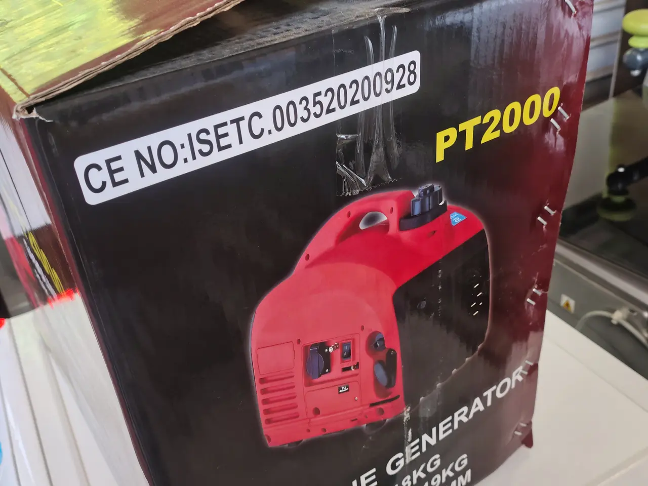Billede 5 - Generator, ubrugt  POWERTECH  PT2000