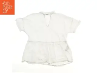Hvid bluse med korte ærmer fra Pieces (str. XS)