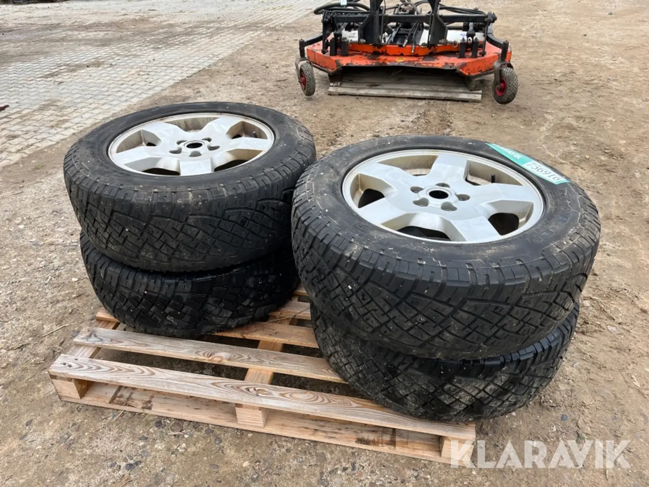 Billede 1 - Dæk General Grabber AT 255/60 R18, 4 Styk