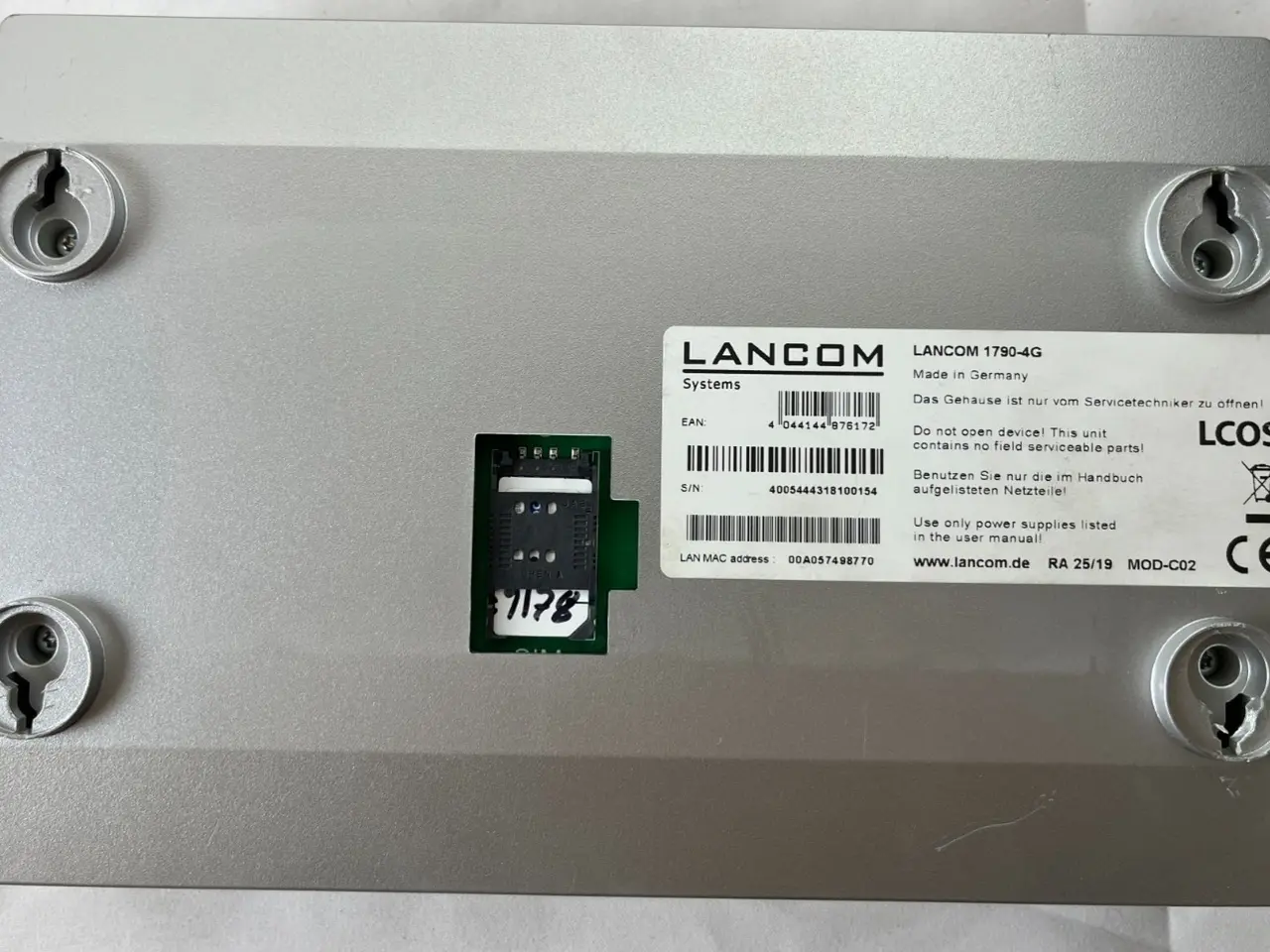 Billede 1 - LANCOM 1790-4G LTE VPN Router Gigabit Ethernet WAN