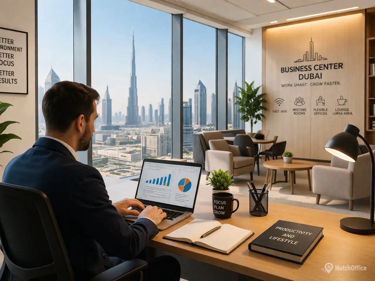 Billede 1 - office for rent in Dubai