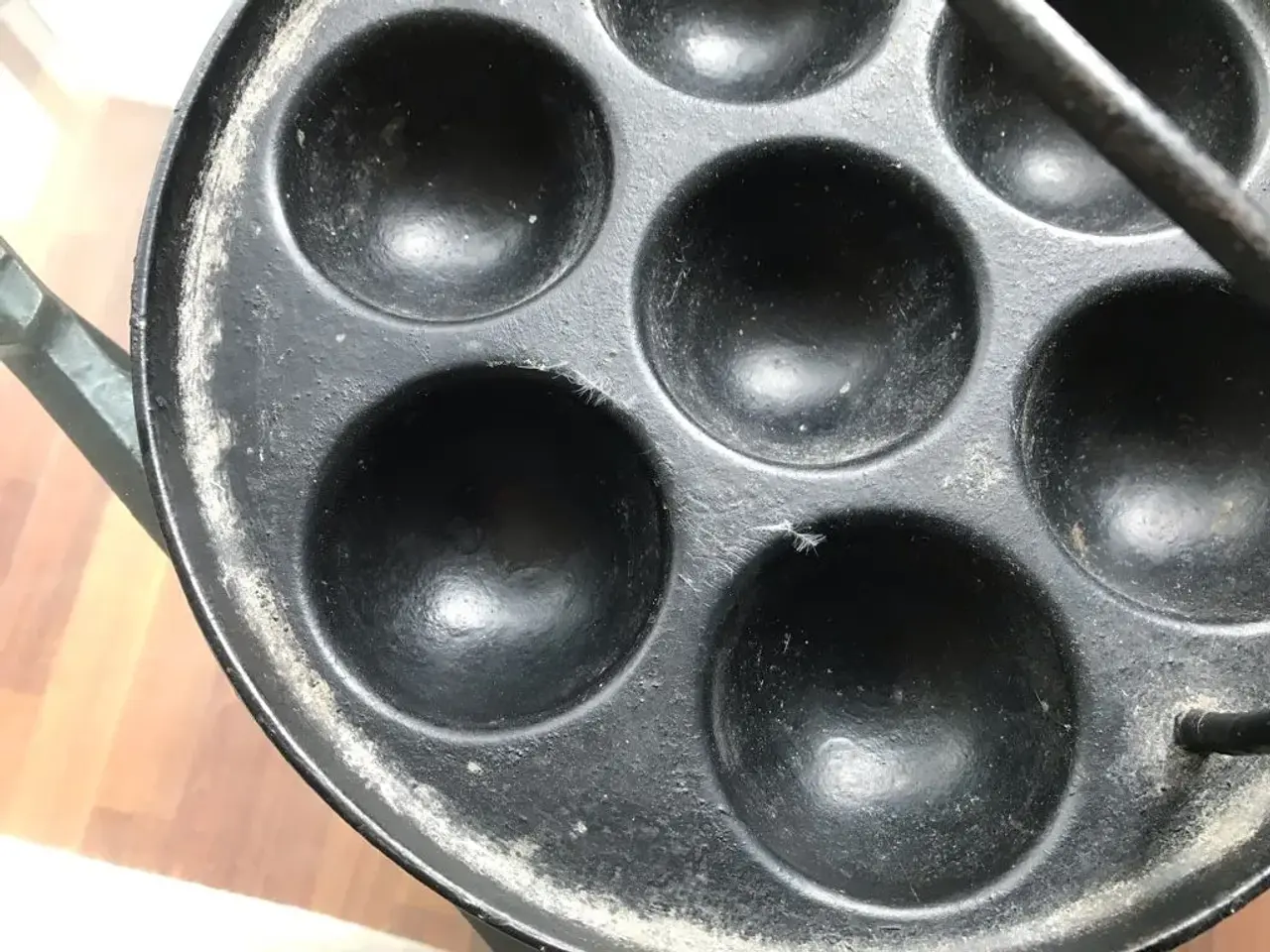 Billede 3 - Æbleskivepande  i støbejern