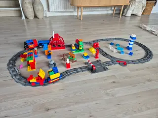 Duplo Elektrisk Togbane, Batteritog, Togvogne, Bom