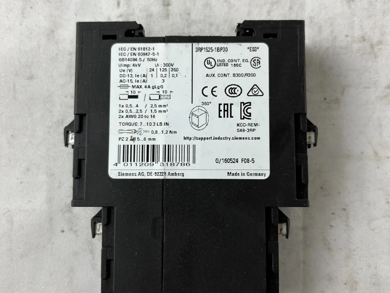 Billede 7 - Siemens Sirius 3RP1525-1BP30 Timer relæ On Delay
