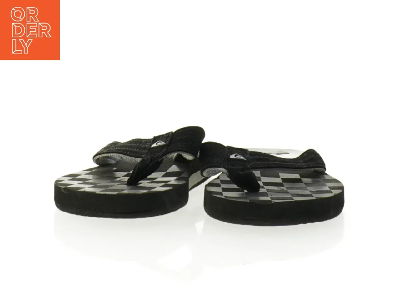Billede 2 - Sorte klip klapper fra Quiksilver (str. 23,5 cm)