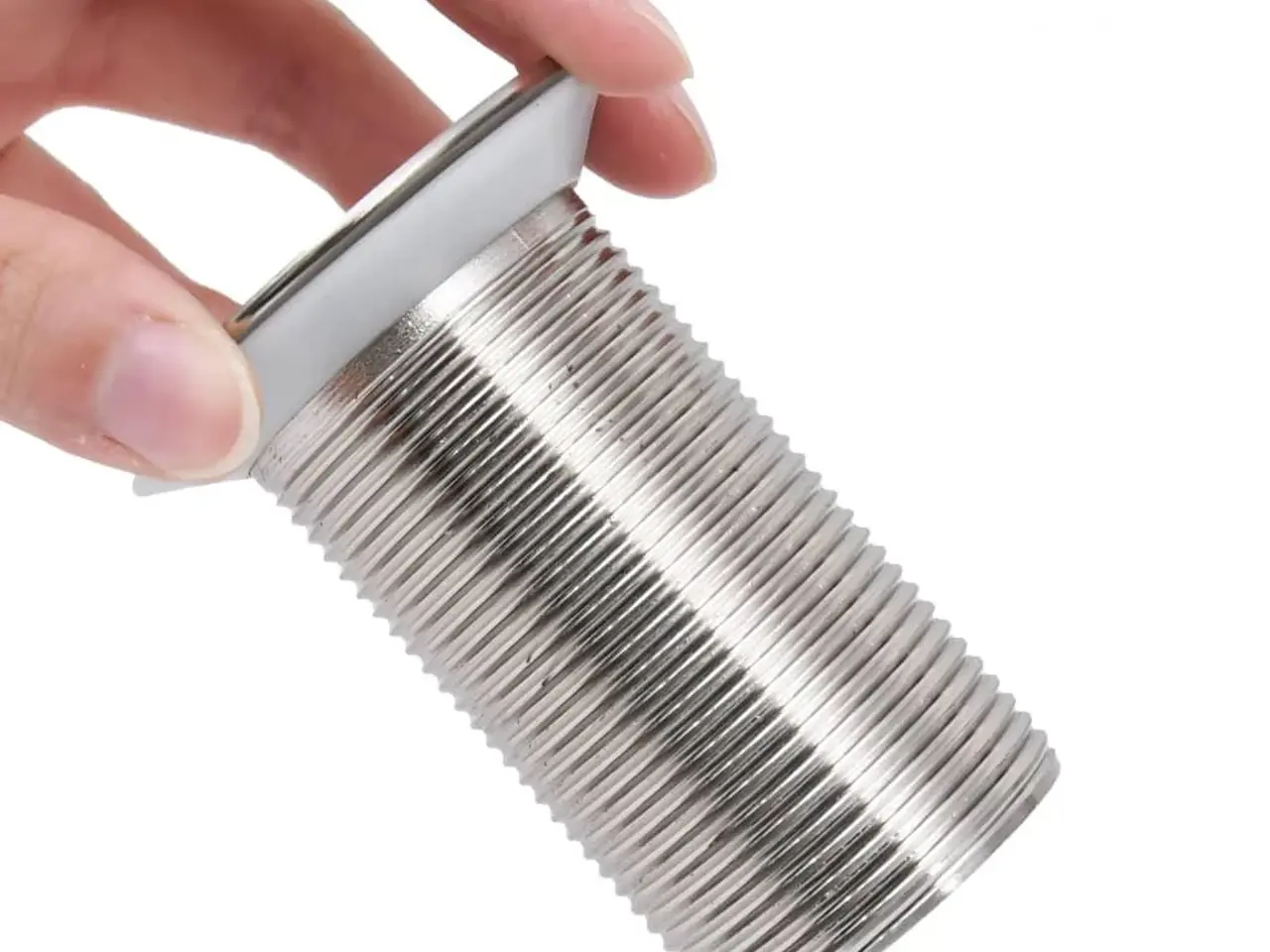 Billede 5 - Trykafløb uden overløb 6,4×6,4×9,1 cm - krom pop-up