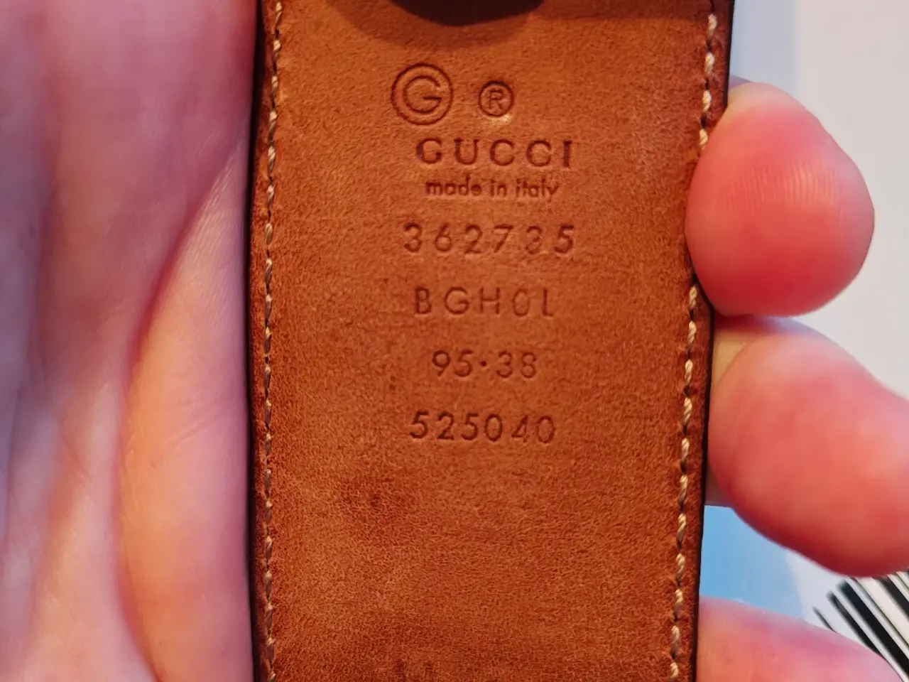 Billede 3 - Flot cucci bælte sælges.