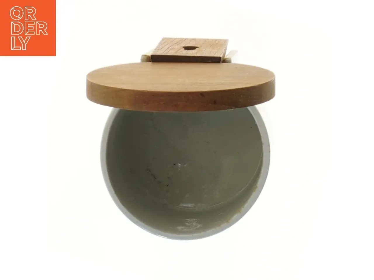 Billede 2 - Vintage saltbeholder (str. 10,5x10,5 cm)