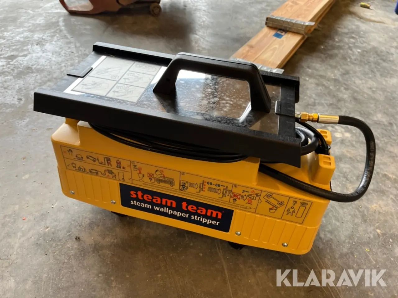Billede 3 - Tapetafdamper Hiretech HTW-5 Steam Stripper med tapetfræser
