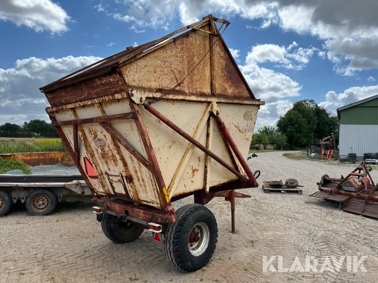 Billede 3 - Højtipvogn Vicon HT 5000