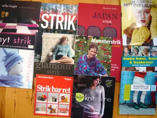 Diverse strikke bøger