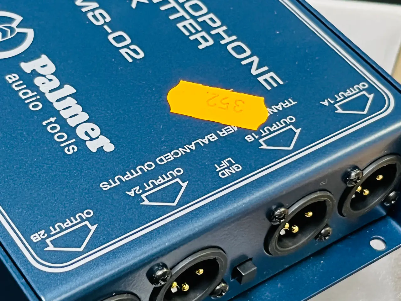 Billede 4 - 2 stk. Mikrofon Splitter Box PAMLER Audio Tools