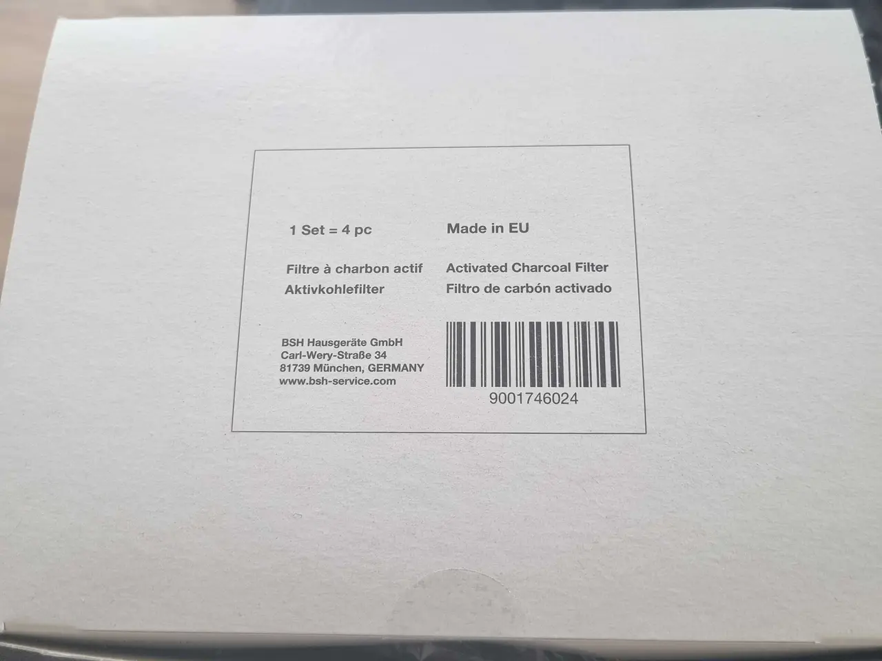 Billede 3 - Kulfilter til bosch/Siemens bord emfang