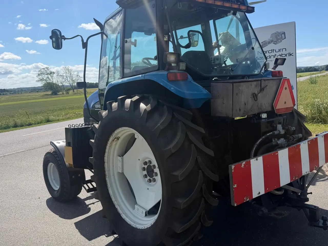 Billede 4 - New Holland TS100 Fin TS100 med rabatklipper