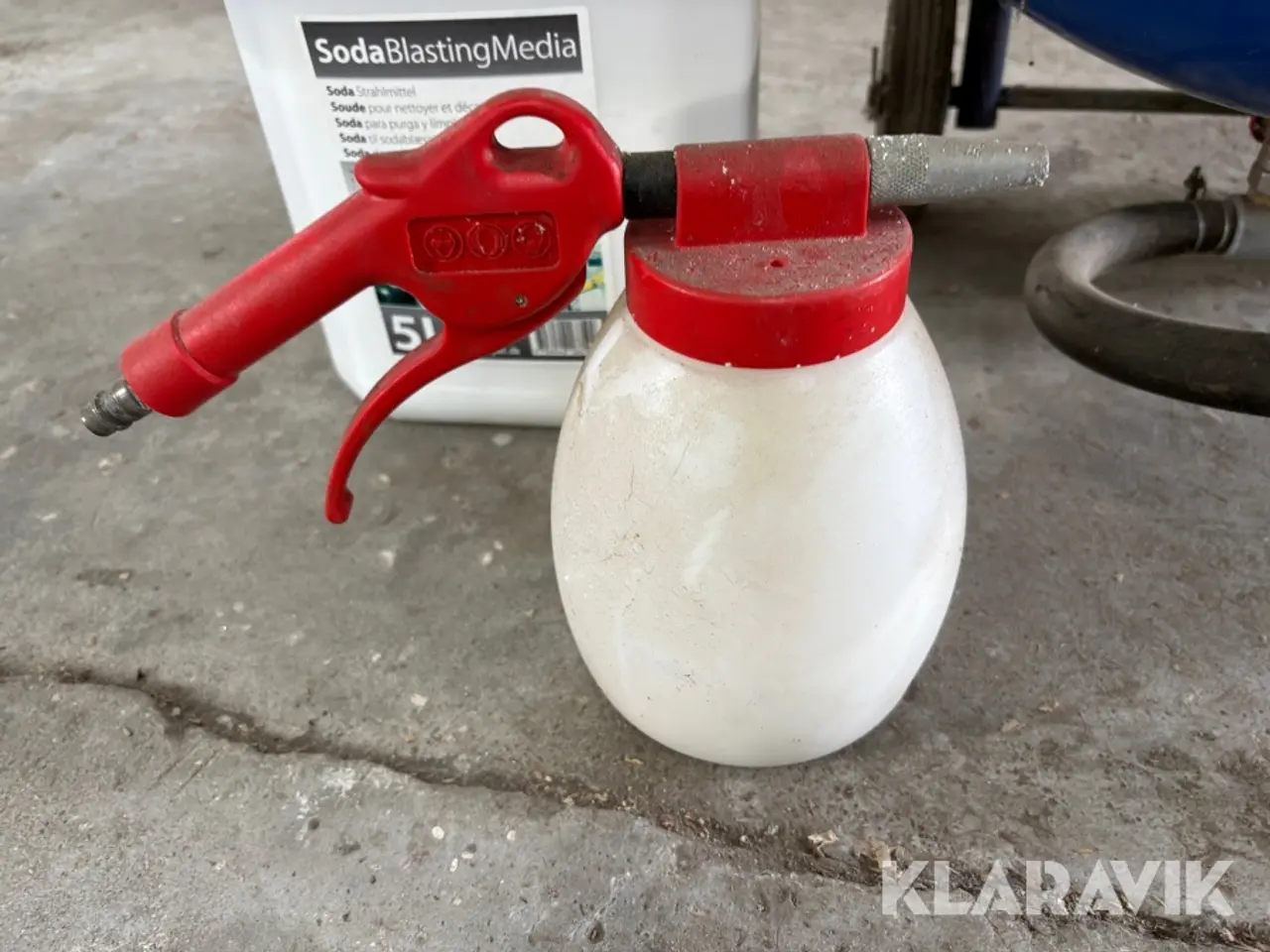 Billede 11 - Mobil sandblæser - med trykbeholder og tilbehør