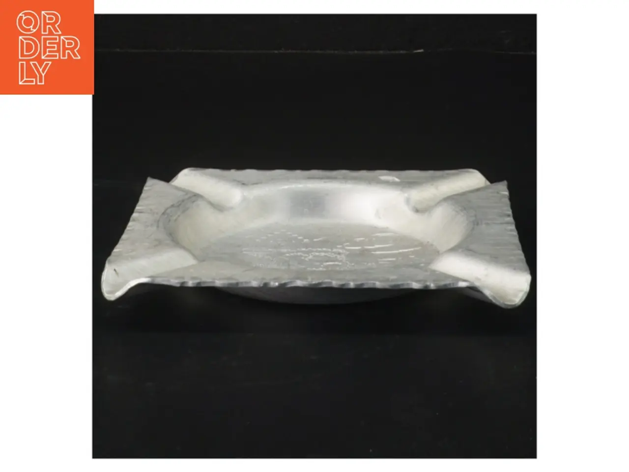Billede 1 - Askebæger i aluminium (str. 13,5 x 13,5 cm)