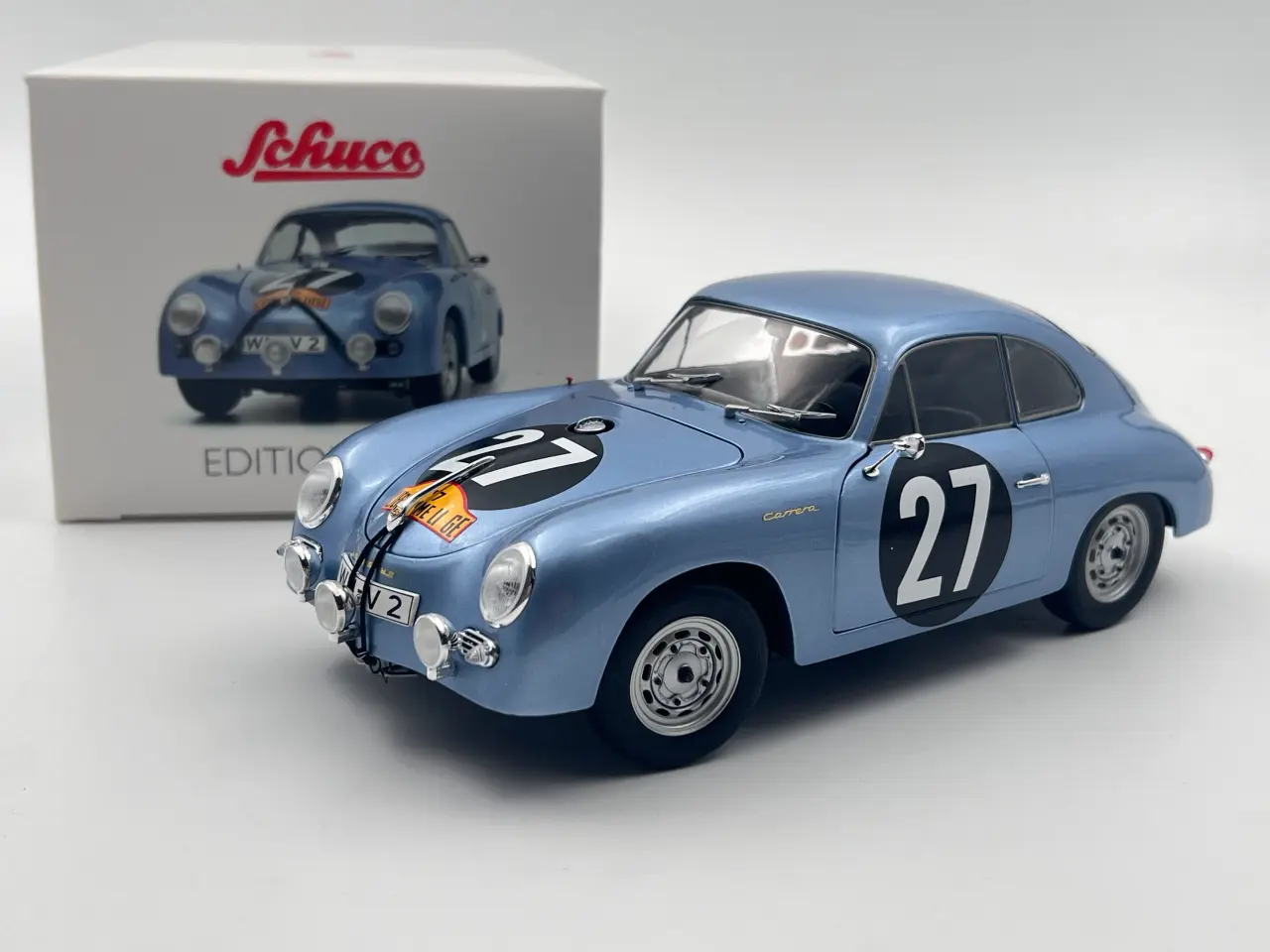 Billede 1 - 1960 Porsche 356 Carrera #27 - Schuco - 1:18