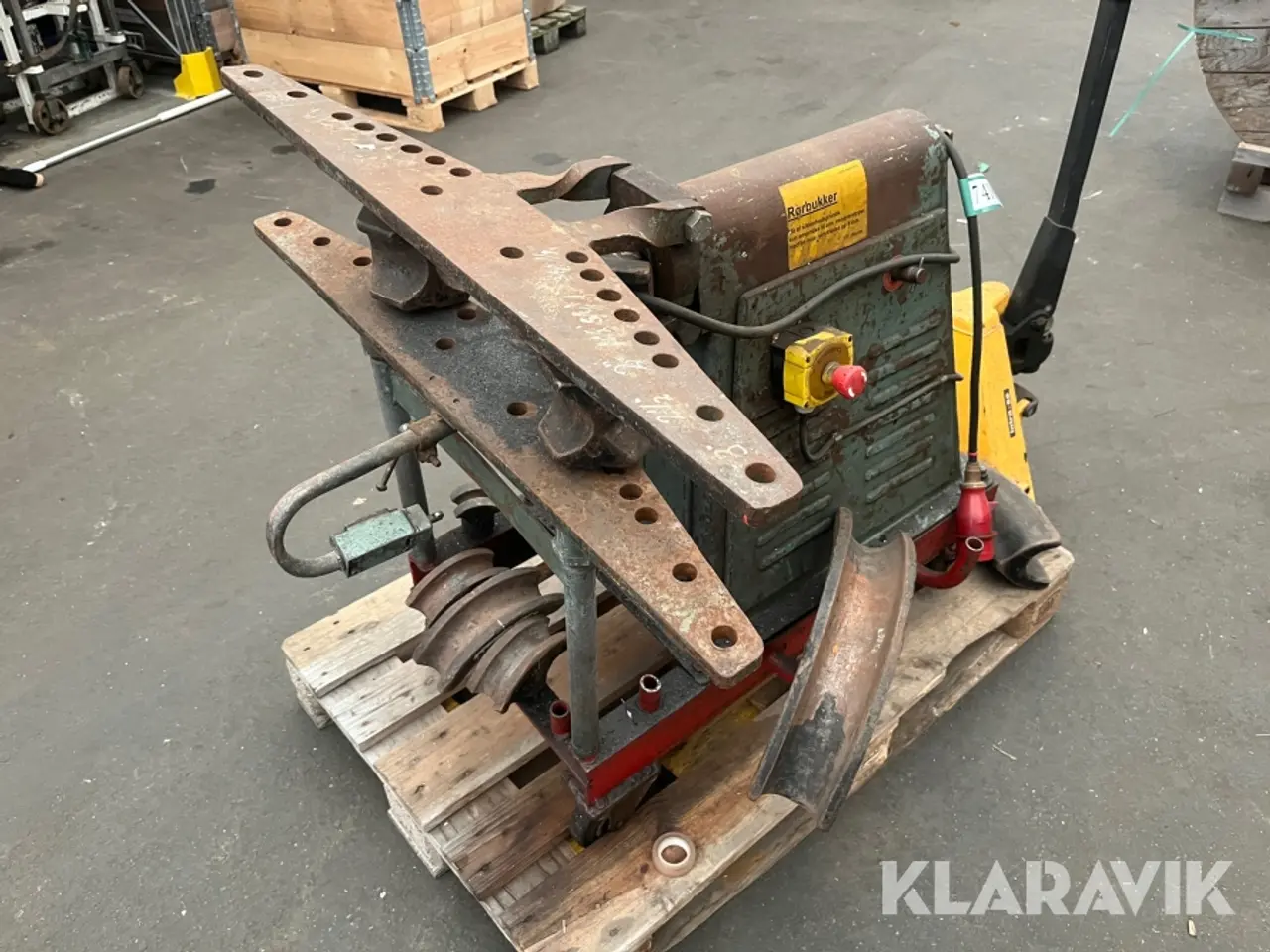 Billede 1 - Hydraulisk rørbukker