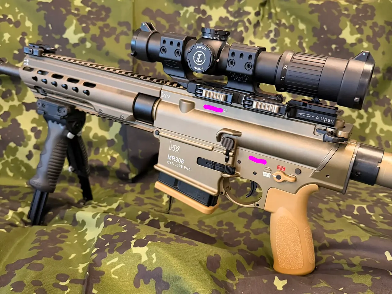 Billede 6 - HK MR308 13” RAL8000 (7,62cal Halvautomatisk)