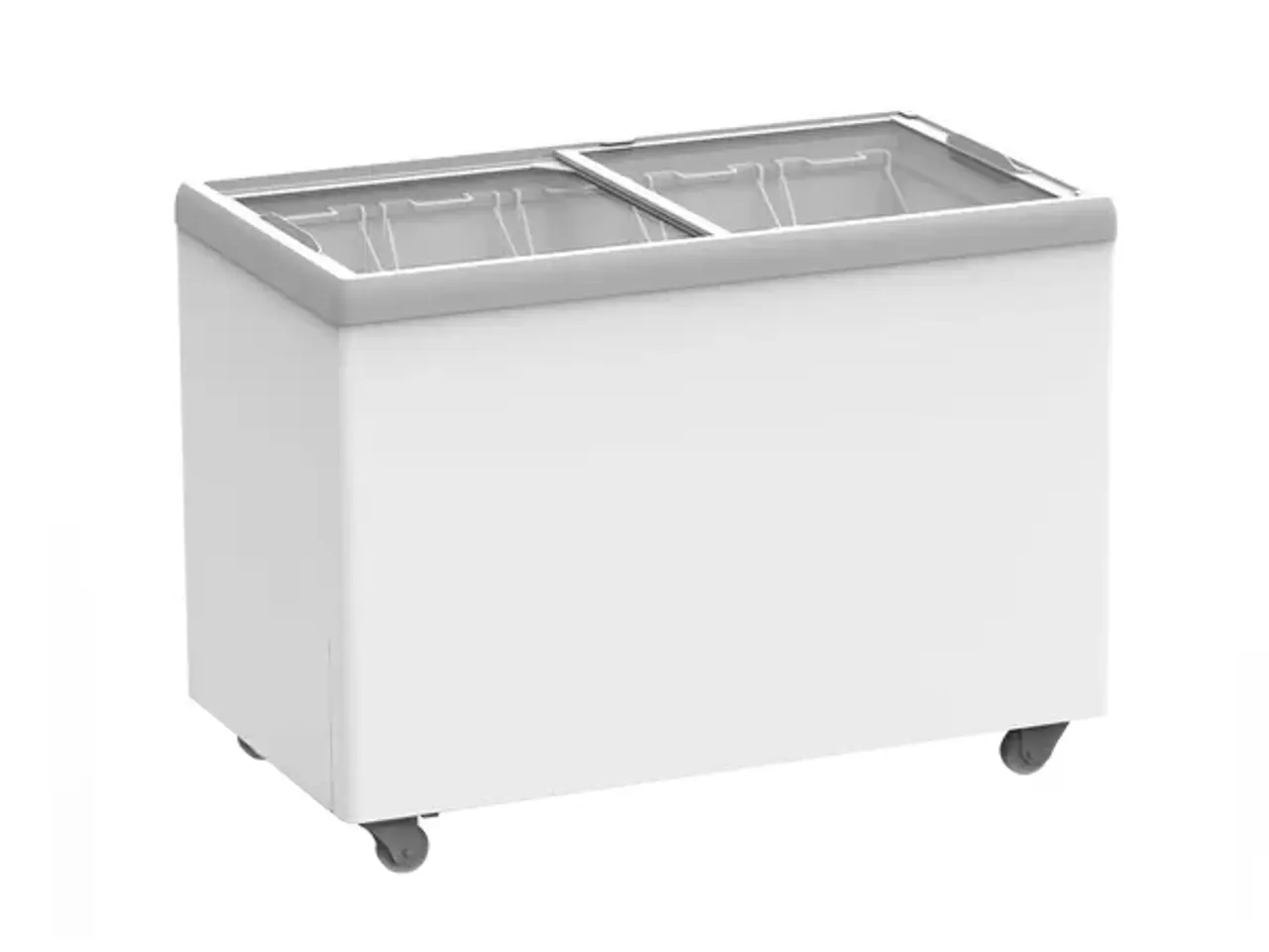 Billede 1 - Scandomestic Isfryer 372 Liter – Statisk – IC410D