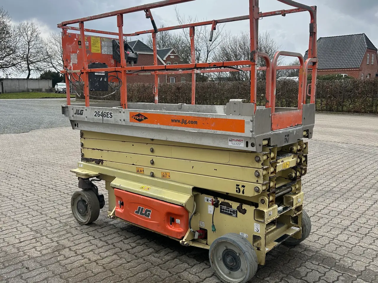 Billede 4 - JLG 2646ES med nye batterier sælges. 