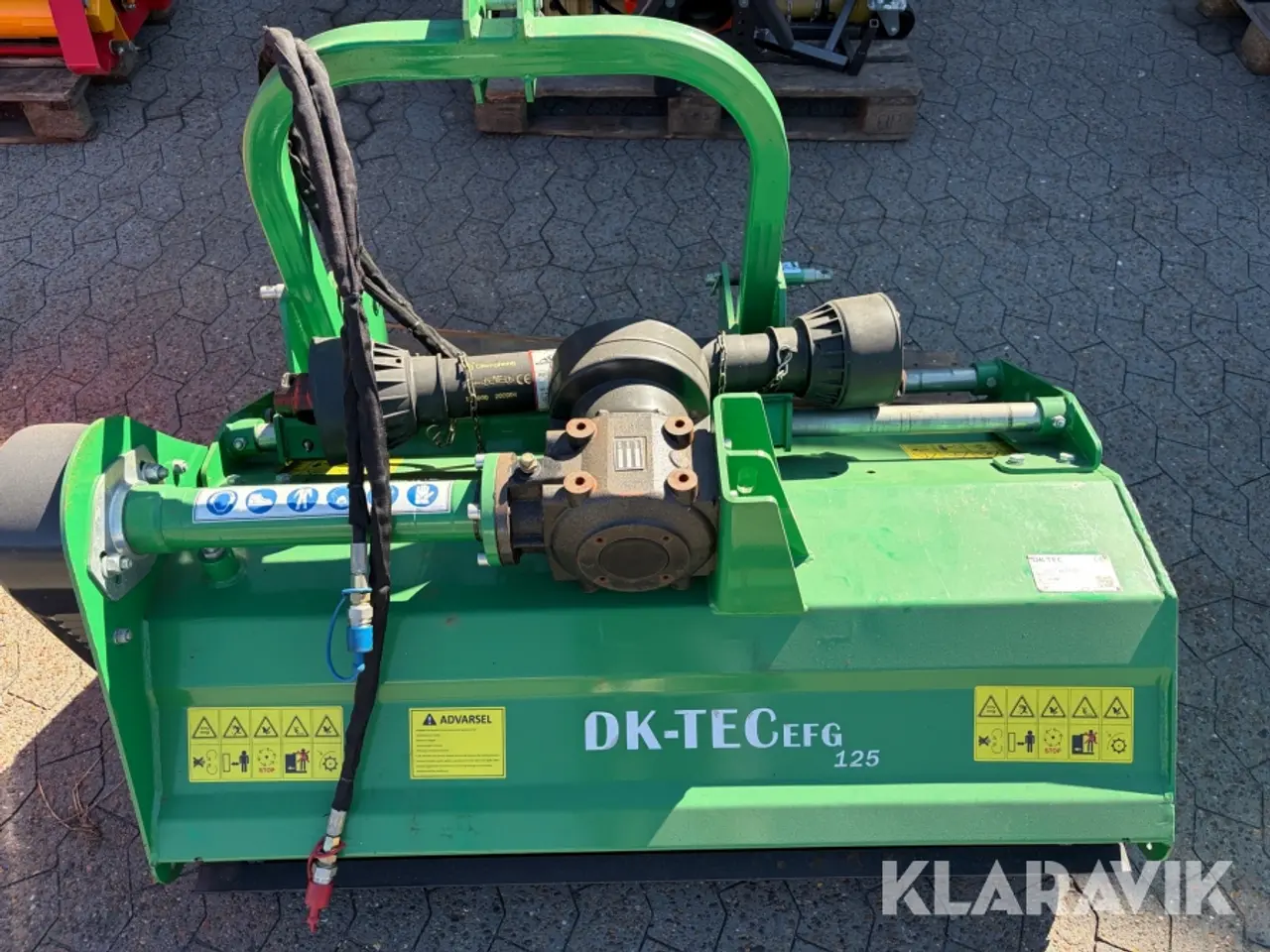 Billede 4 - Slagleklipper DK-Tec EFGCM125 med sideforskydning