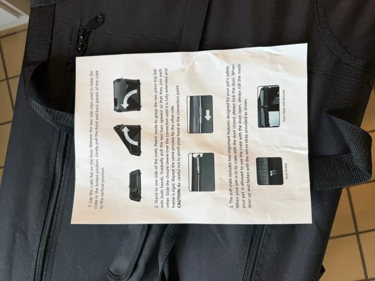 Billede 4 - Hundebur der er sammenklappeligt