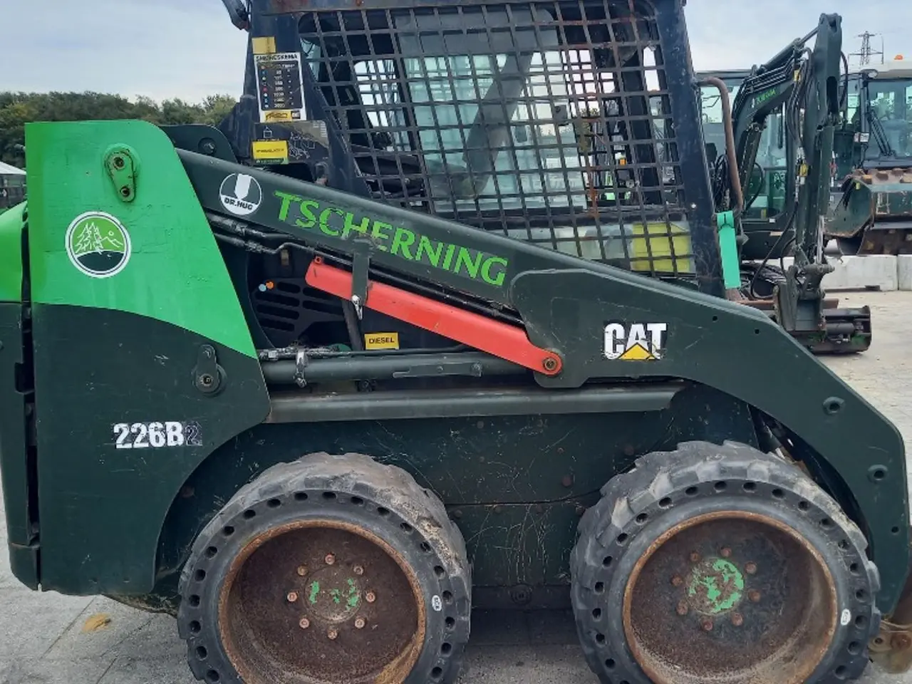 Billede 4 - Caterpillar 226B Skid steer læssemaskine
