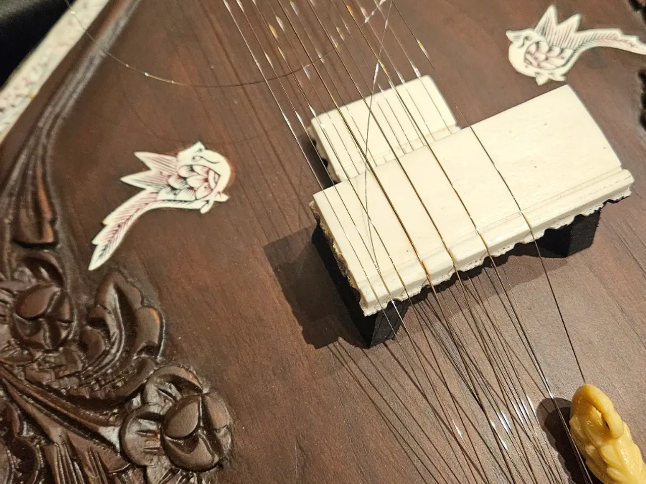 Billede 8 - Nataraj Sitar 103/18 – 11 sympatiske strenge m.tas