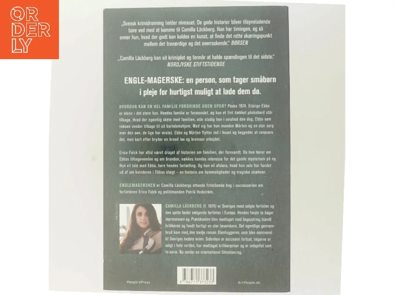 Billede 3 - Englemagersken : kriminalroman af Camilla Läckberg (Bog)