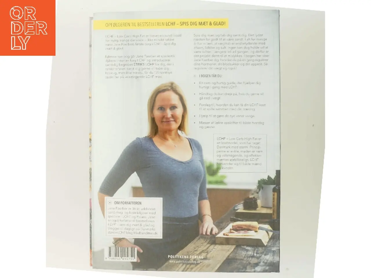 Billede 3 - Mæt & slank med LCHF af Jane Faerber (Bog)