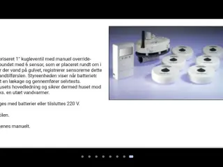 Water detecting system, Hydravert - Water detectin