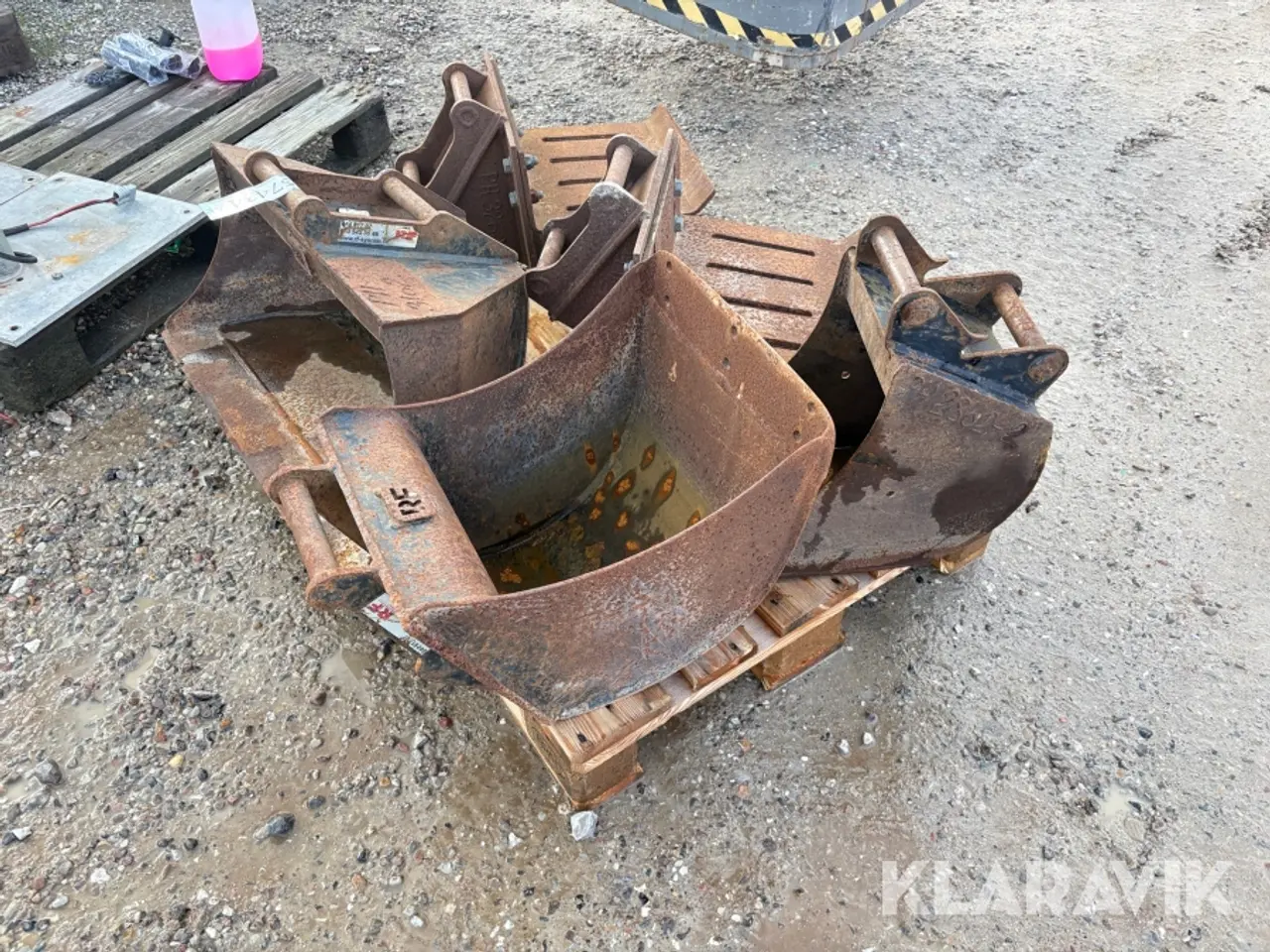 Billede 2 - Skovle /redskabs lot 5styk s30-150 fæste JST/RF