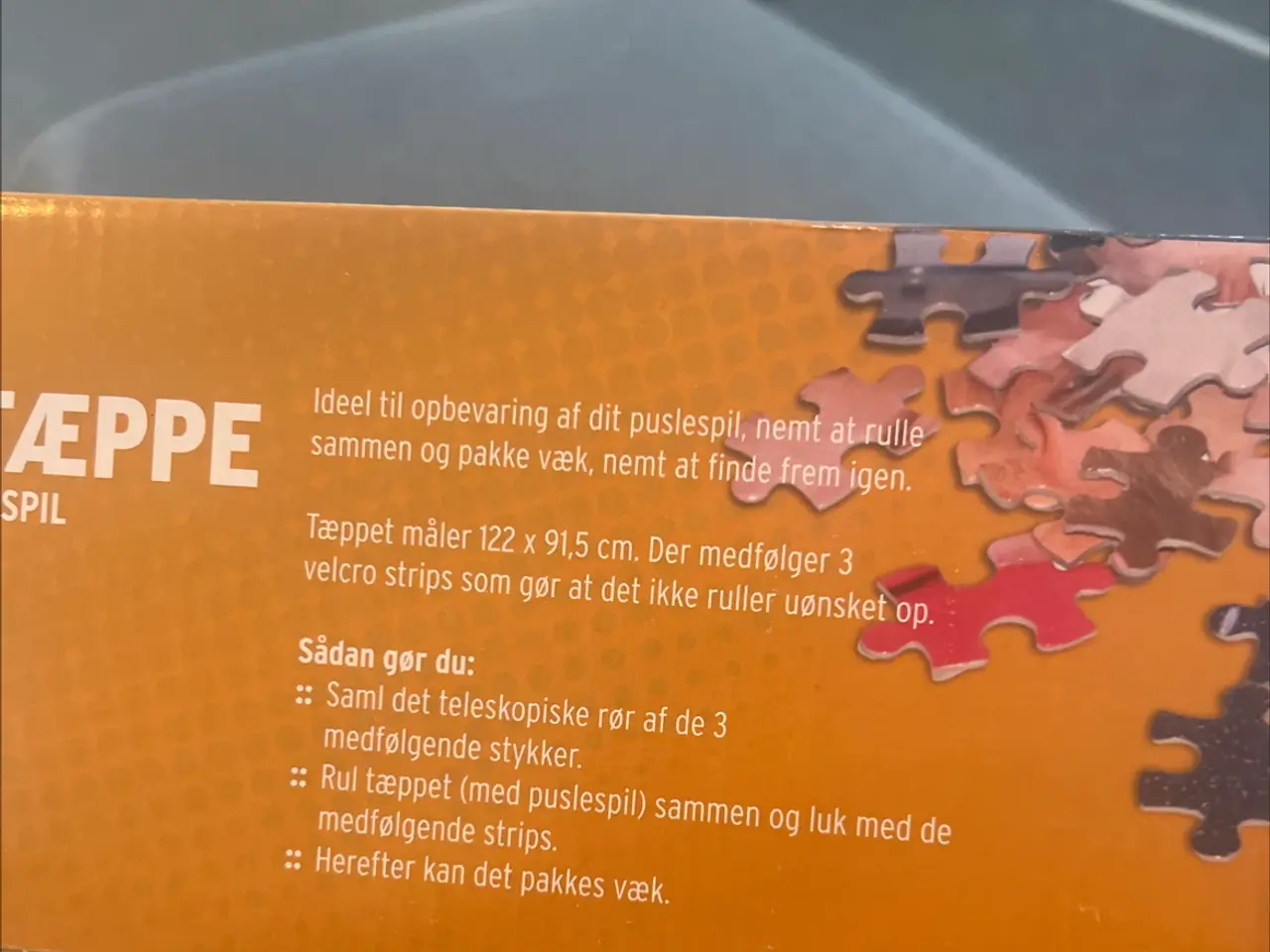 Billede 2 - Fint Puslespilstæppe