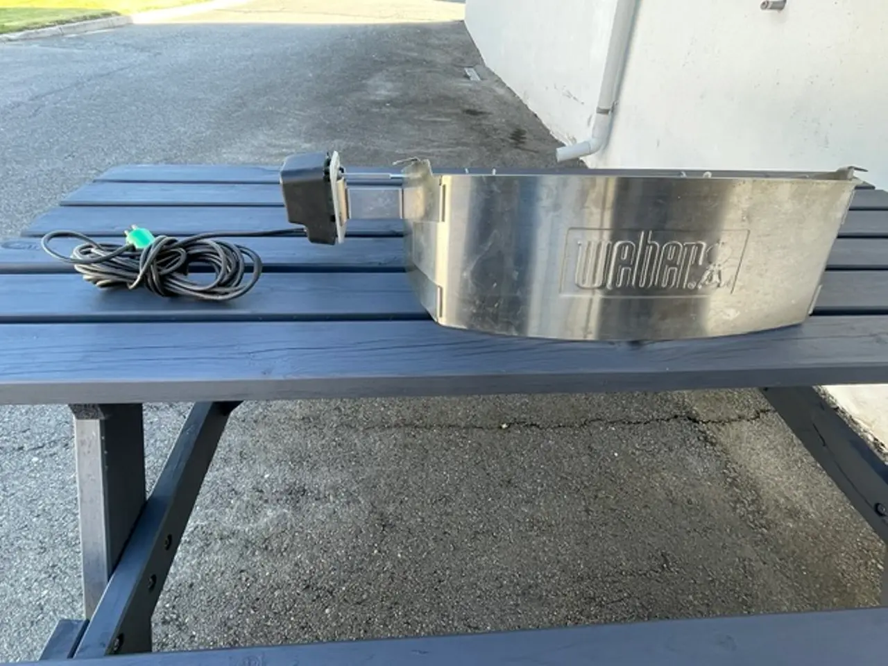 Billede 1 - Weber grillspyd m/motor