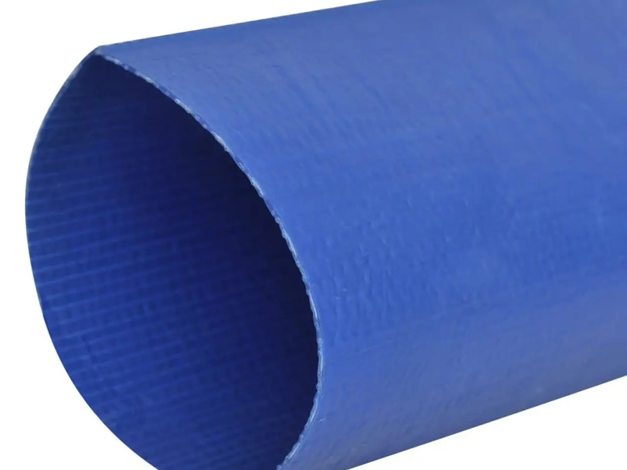 Billede 3 - Flad slange 50 m - 2" PVC vandtransport, blå
