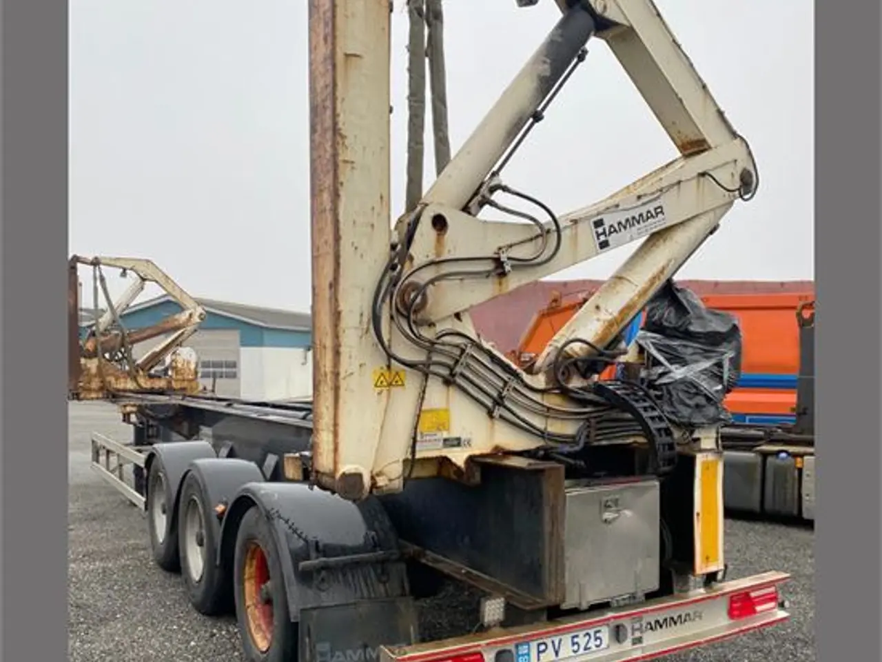 Billede 8 - Hammar 160 S - Sideloader 3 axels 33 Ton