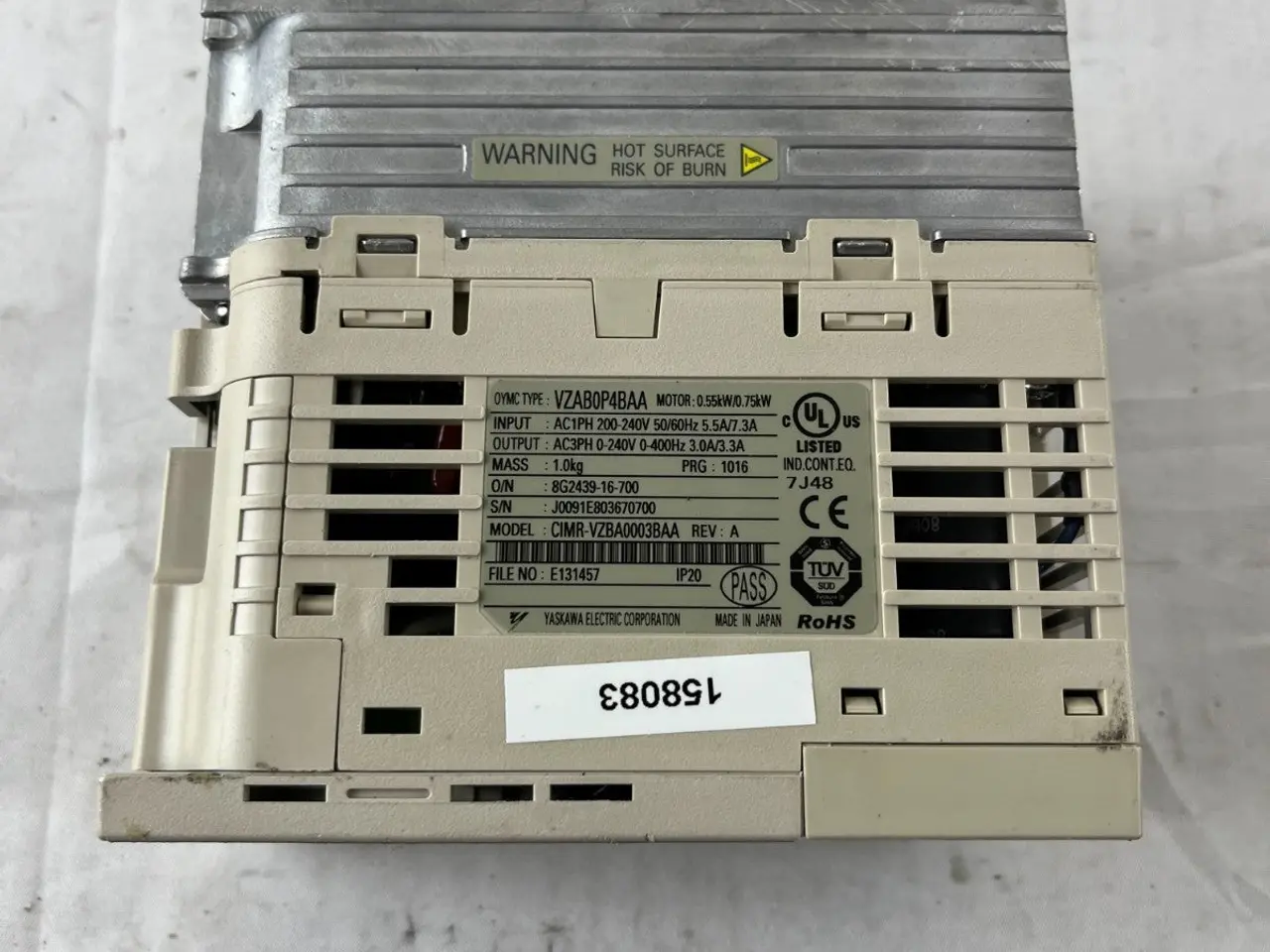Billede 5 - Omron V1000 CIMR-VZAB0P4BAA Inverter Drive 0.55kW