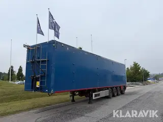 Cargo floor trailer AMT WF 410-4 kileformet