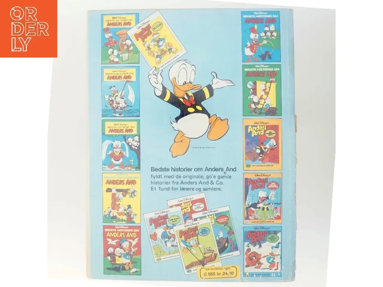 Billede 3 - Anders And på lejr af Walt Disney (Bog)