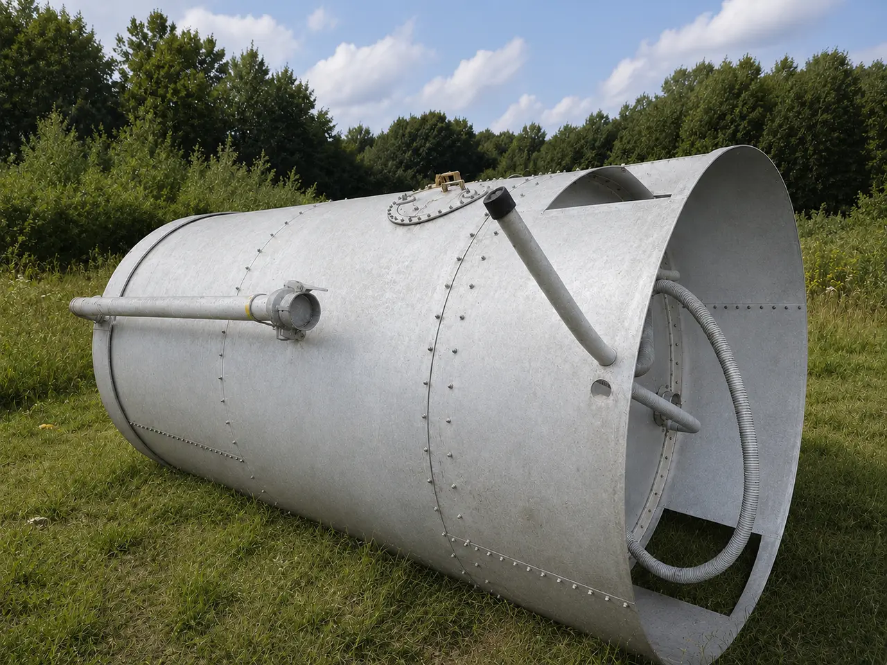 Billede 2 - Tank i rustfristål til 0,7 t. Mange muliheder