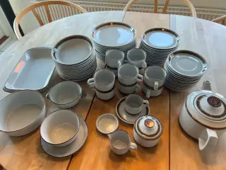 Spise kaffestel/ Selandia stentøj Danske Desiree