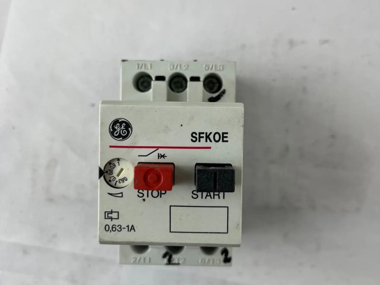 Billede 2 - GE SFKOE Motor Protection automatsikring 0.63–1A